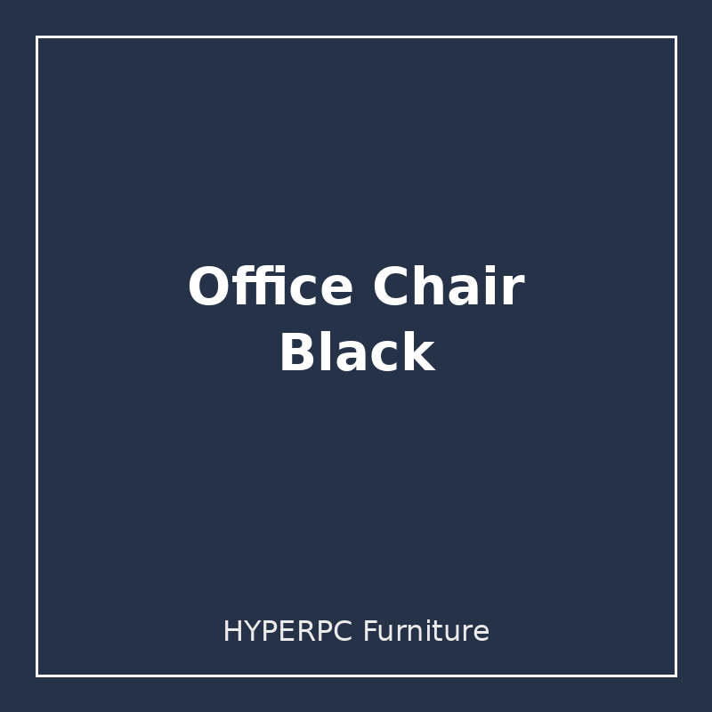 Office Chair Black
