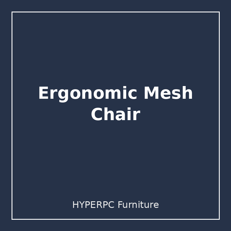 Ergonomic Mesh Chair